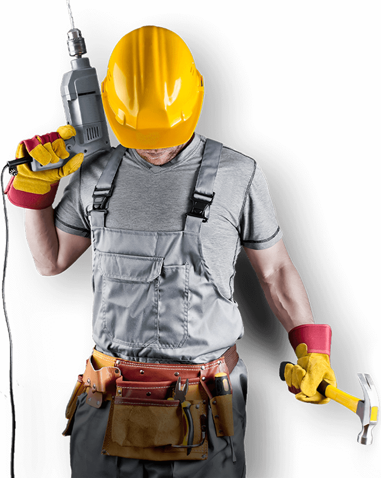 London Refurbishments tradesperson on a refurbishment and compliance job